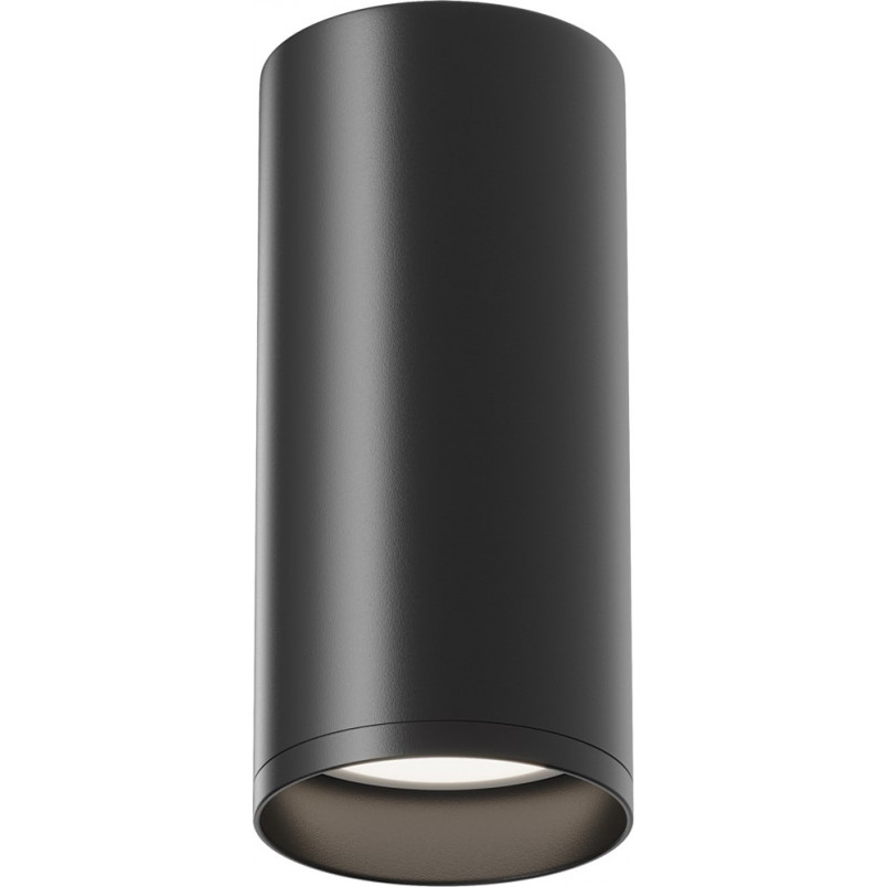 Lampa tuba spot Focus GU10 6cm czarna Maytoni - Sklep z oświetleniem
