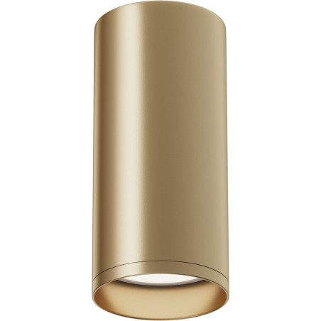 Lampa tuba spot Focus Maytoni - matowe złoto | Sklep z oświetleniem