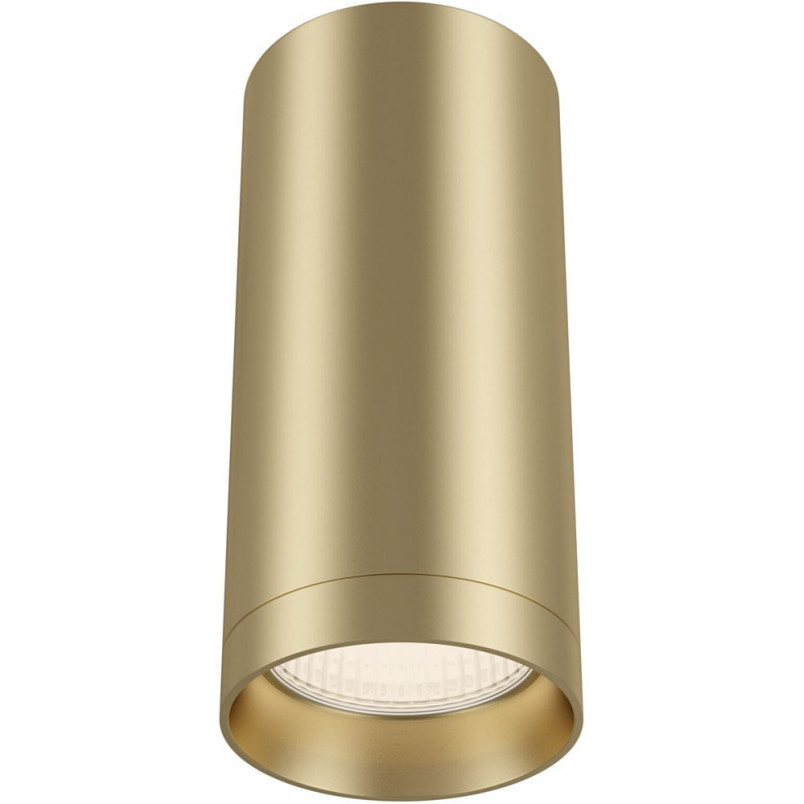 Lampa tuba spot Focus Maytoni - matowe złoto | Sklep z oświetleniem