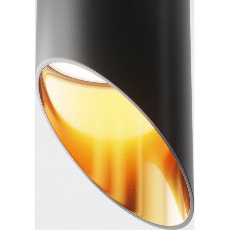Lampa spot Lipari Maytoni - nowoczesny design | Czarno-złota