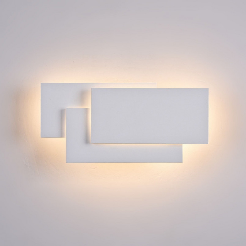 Kinkiet dekoracyjny Trame LED biały Maytoni - Nowoczesny design