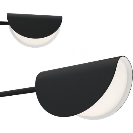 Lampa Sufitowa 8-punktowa Mollis Czarna Maytoni | Sklep z Lampami