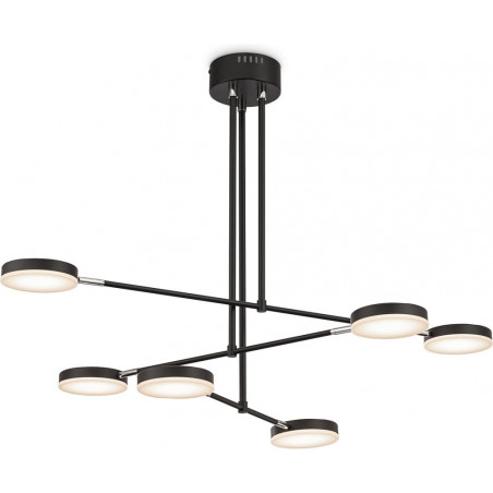 Lampa Sufitowa LED Maytoni Fad VI | Czarna, 89cm