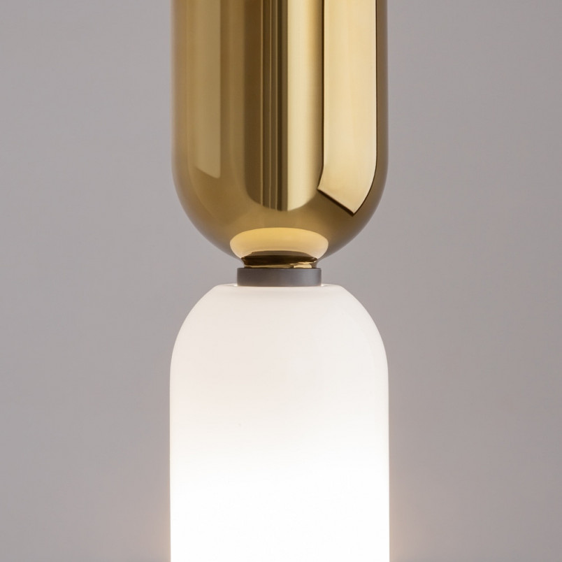 Lampa wisząca Memory Maytoni - Szkło, Złoto | Elegancki Design