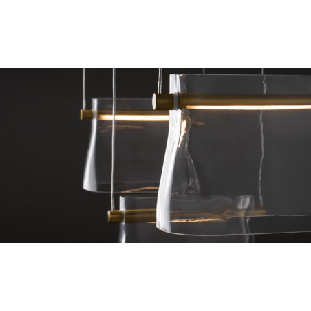 Lampa Wisząca Cabaret Maytoni - Szkło, LED, Modern | Światło