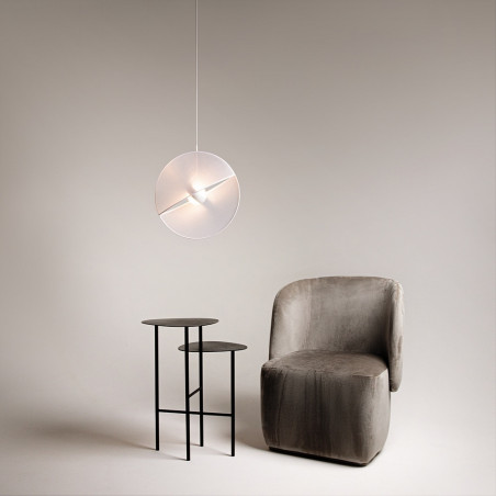 Lampa wisząca Reflex LED biała Maytoni | Design i styl