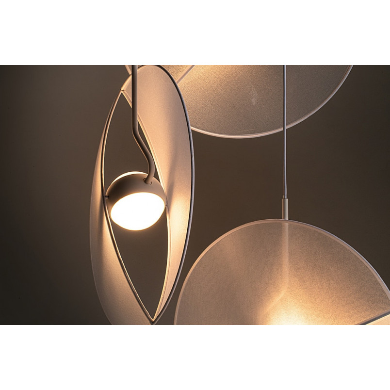 Lampa wisząca Reflex LED biała Maytoni | Design i styl