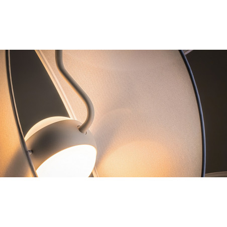 Lampa wisząca Reflex LED biała Maytoni | Design i styl