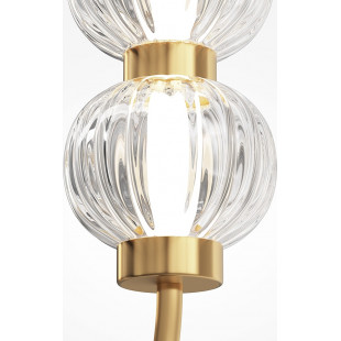 Kinkiet wiszący glamour Maytoni Amulet LED - Złoty