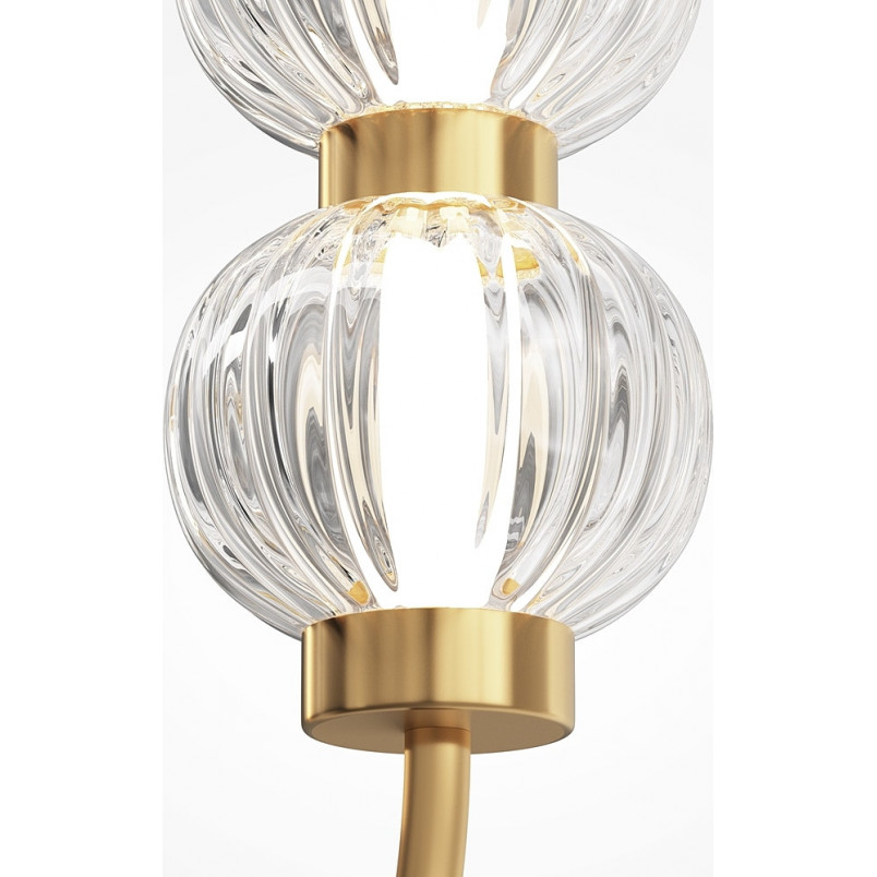 Kinkiet wiszący glamour Maytoni Amulet LED - Złoty