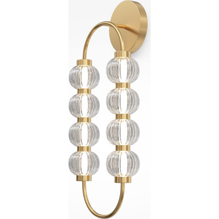 Kinkiet wiszący glamour Maytoni Amulet LED - Złoty