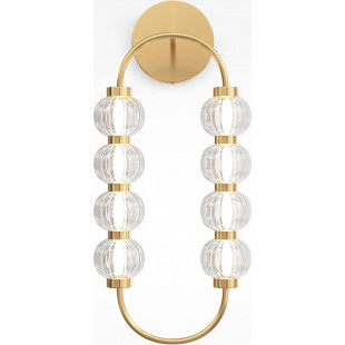 Kinkiet wiszący glamour Maytoni Amulet LED - Złoty