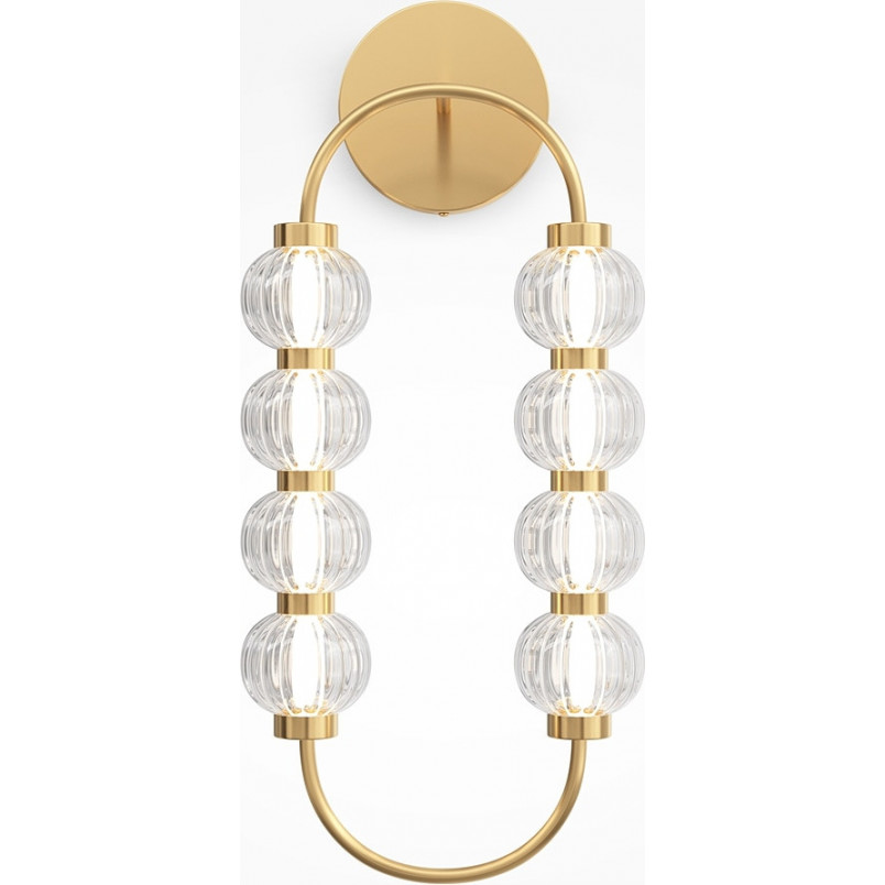 Kinkiet wiszący glamour Maytoni Amulet LED - Złoty