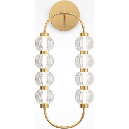 Kinkiet wiszący glamour Maytoni Amulet LED - Złoty