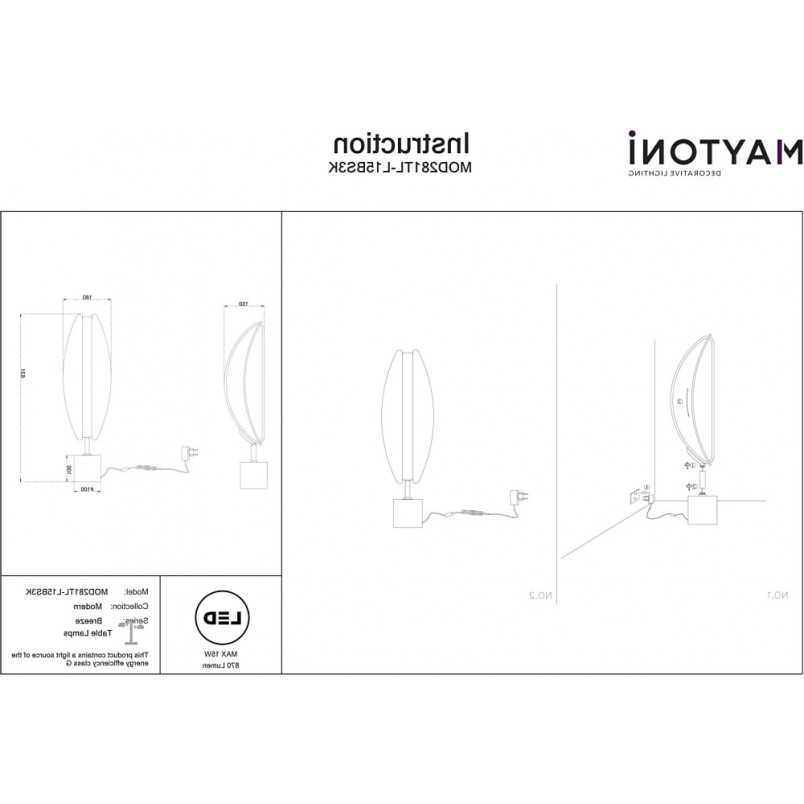 Lampa stołowa Maytoni Breeze - Glamour LED | Kup teraz