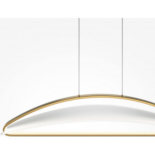Lampa wisząca Maytoni Breeze LED - Glamour, Złoto, 103cm