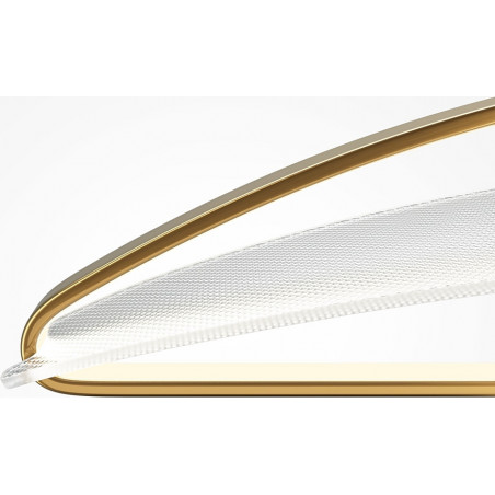 Lampa wisząca Maytoni Breeze LED - Glamour, Złoto, 103cm