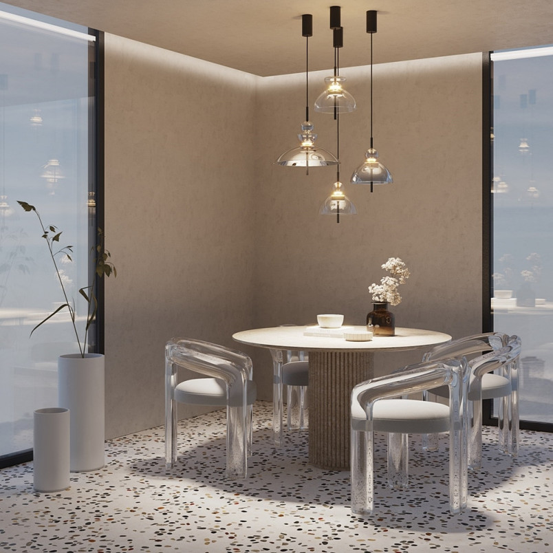 Lampa wisząca Bangkok Maytoni | Szkło, LED, Modern