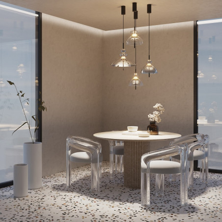 Lampa wisząca Bangkok Maytoni | Szkło, LED, Modern