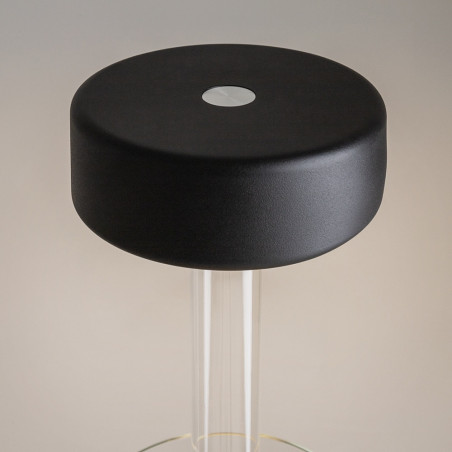 Lampa stołowa Maytoni AI Collaboration - Czarna, LED, USB