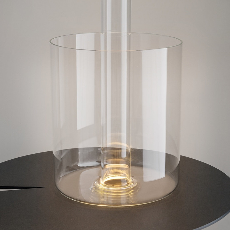 Lampa stołowa Maytoni AI Collaboration - Czarna, LED, USB