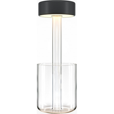 Lampa stołowa Maytoni AI Collaboration - Czarna, LED, USB