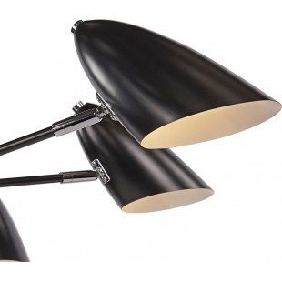 Lampa sufitowa 7 punktowa Aida 73cm czarna Maytoni