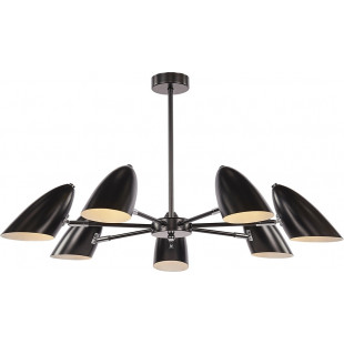 Lampa sufitowa 7 punktowa Aida 73cm czarna Maytoni