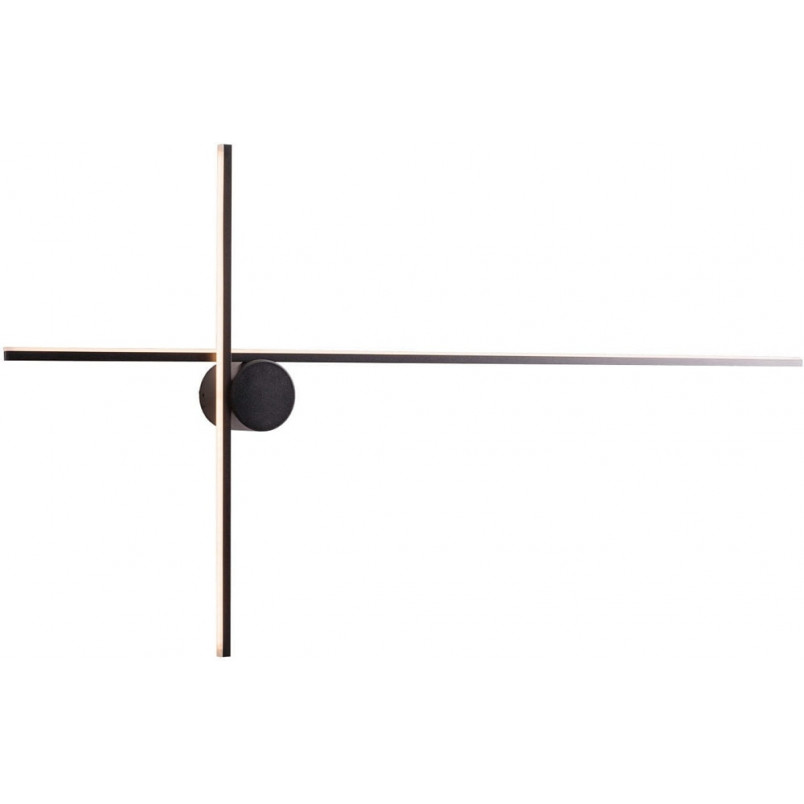 Kinkiet Arne LED MaxLight | Nowoczesny, Czarny | 90cm