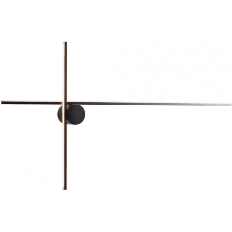 Kinkiet Arne LED MaxLight | Nowoczesny, Czarny | 90cm