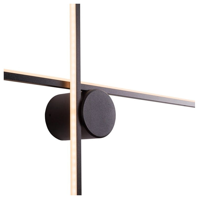 Kinkiet Arne LED MaxLight | Nowoczesny, Czarny | 90cm