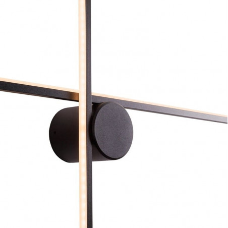 Kinkiet Arne LED MaxLight | Nowoczesny, Czarny | 90cm