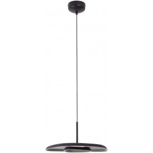Lampa wisząca filcowa Deux LED czarna | MaxLight - nowoczesny design