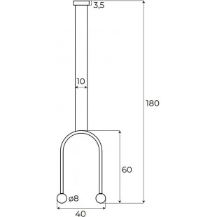 Lampa wisząca złota Enigma MaxLight | Kule szklane LED