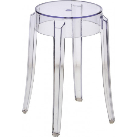 Taboret przezroczysty Duch D2 Design | Nowoczesny design