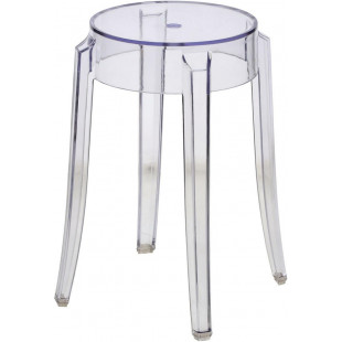 Taboret przezroczysty Duch D2 Design | Nowoczesny design