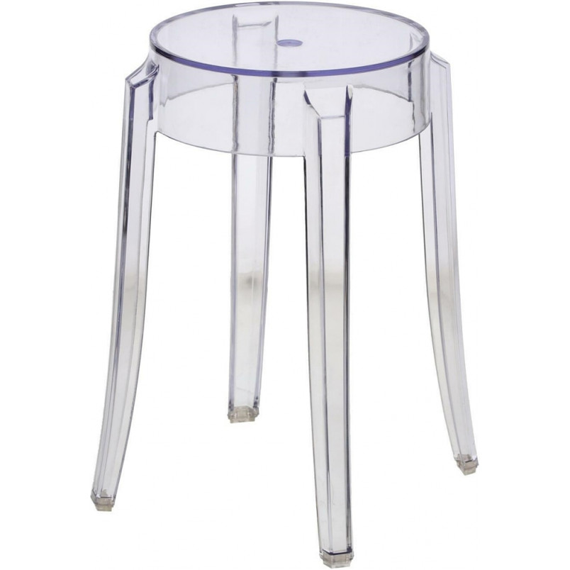 Taboret przezroczysty Duch D2 Design | Nowoczesny design