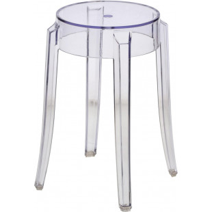 Taboret przezroczysty Duch D2 Design | Nowoczesny design