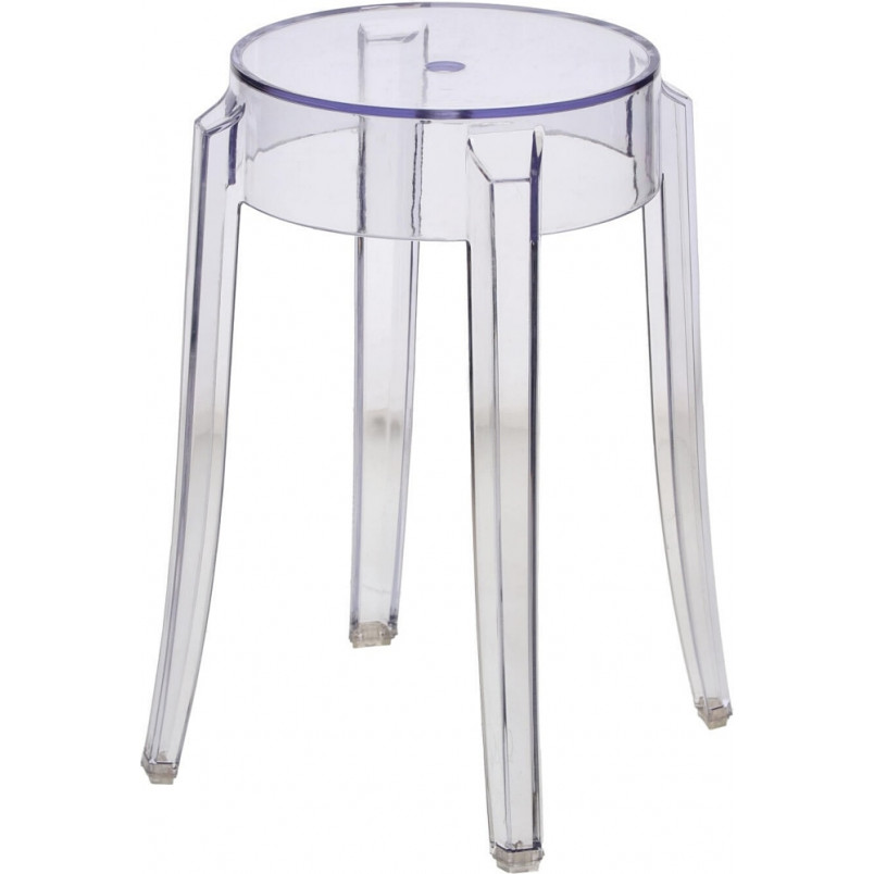 Taboret przezroczysty Duch D2 Design | Nowoczesny design