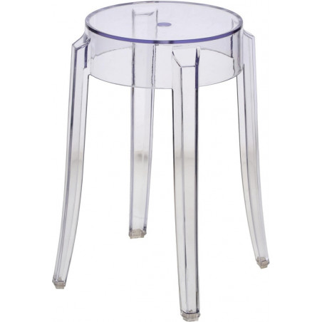 Taboret przezroczysty Duch D2 Design | Nowoczesny design