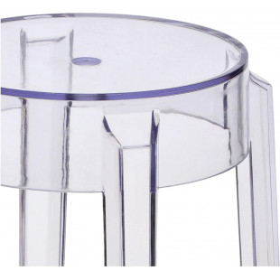 Taboret przezroczysty Duch D2 Design | Nowoczesny design