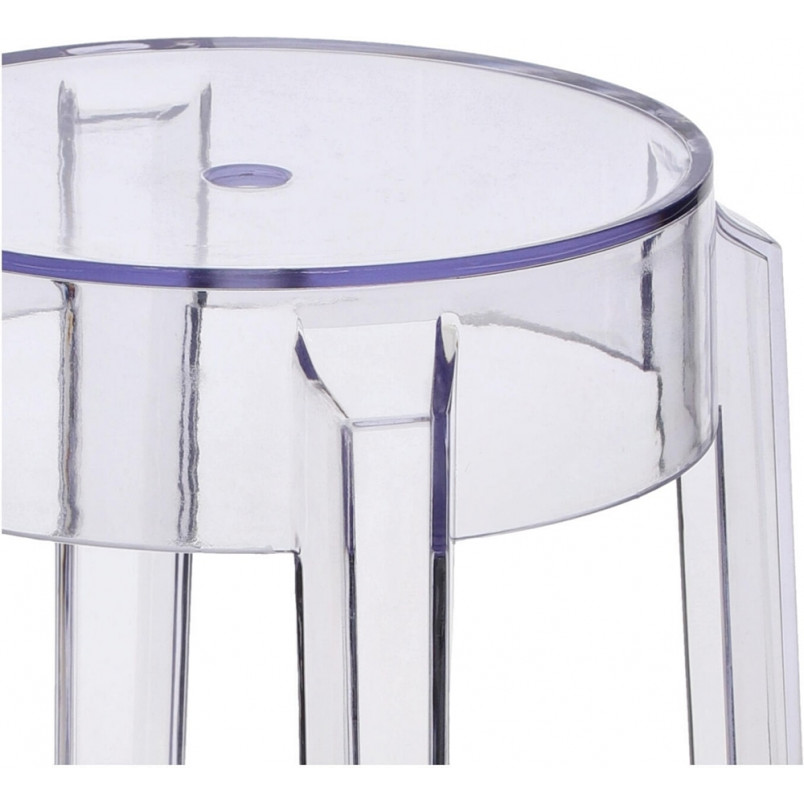 Taboret przezroczysty Duch D2 Design | Nowoczesny design