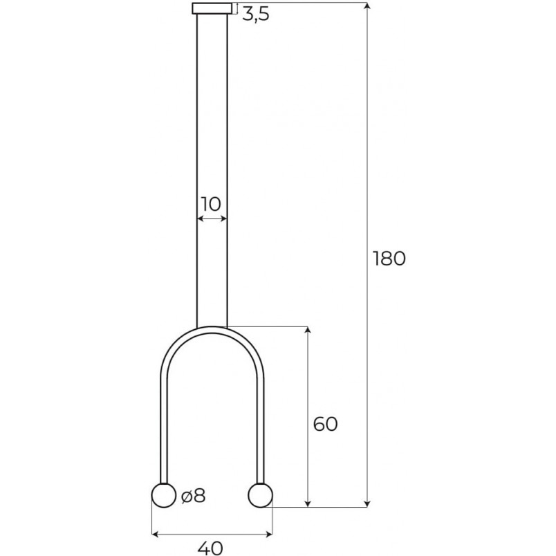 Lampa wisząca Enigma MaxLight | Zielona, szkło, LED