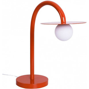 Lampa stołowa czerwona MaxLight Enigma - Szkło, LED | Kup online