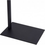 Lampa podłogowa minimalistyczna czarna | Lucide Lesley