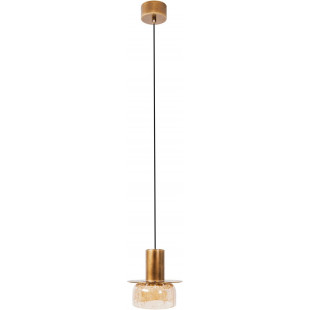 Lampa wisząca bursztynowa Signature LED MaxLight | Elegancki Design