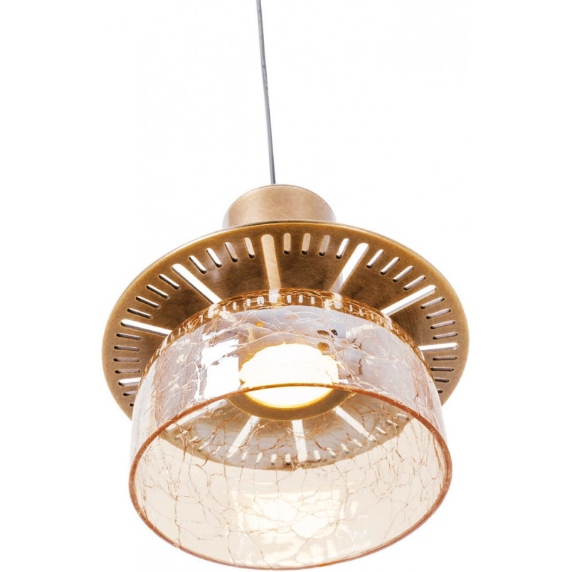 Lampa wisząca bursztynowa Signature LED MaxLight | Elegancki Design