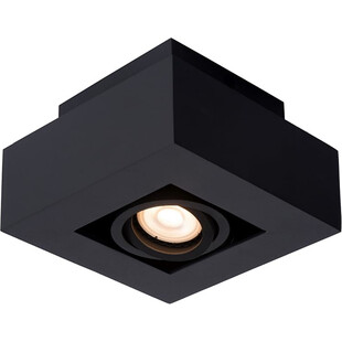 Plafon sufitowy kwadratowy Xirax 14 Led Dtw Czarny marki Lucide