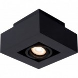 Plafon LED Xirax czarny Lucide | Nowoczesne oświetlenie