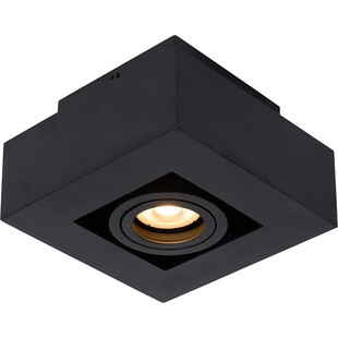 Plafon sufitowy kwadratowy Xirax 14 Led Dtw Czarny marki Lucide